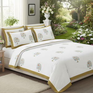 Juego de Sábanas URBANA de 4 Piezas, Estilo Americano, Algodón Suave 250TC, 93x108 Pulgadas, Incluye Sábana Ajustable y Plana, para Cama Individual, Hogar, Hotel - Product Image 3