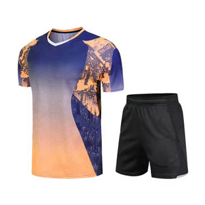 Vêtements de tennis de haute qualité, uniformes de badminton pour hommes à séchage rapide, tendance, personnalisés, meilleurs uniformes de badminton et de tennis - Product Image 1