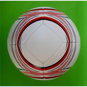 Ballon de football en cuir PU cousu main, 14 panneaux, chambre à air en butyl, entraînement professionnel, impression de logo personnalisé, direct usine - Product Image 2