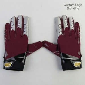 Gants de football pour hommes adultes, performance optimale pour les receveurs, couleur personnalisable, imperméables, protection UV, poignet réglable, hiver - Product Image 5