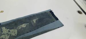 Jeans de mezclilla para hombre de talla grande 2026, 100% algodón, con pierna acampanada, rasgados, a la moda, estilo apilado. - Product Image 6