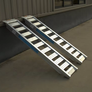 3.5 Meter, <strong>8</strong> Ton Capacity Custom Portable Aluminum Excavator <strong>Loading</strong> <strong>Ramp</strong> - Product Image 5