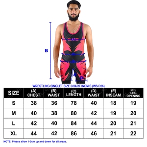 Nouvelle Arrivée Vêtements de Lutte Avec Design Personnalisé Maillots de Lutte Cool Dry pour Hommes Fabriqué au Pakistan - Product Image 6