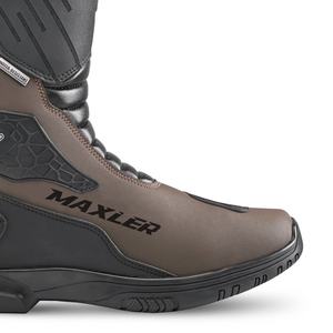 Bottes de moto unisexes de haute qualité respirantes coupe-vent grande taille imperméables avec fermeture à boucle chaussures de motocross organiques - Product Image 4