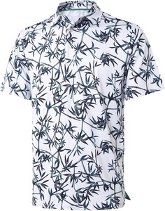 Camisa de Moda Masculina, Elástica, 100% Poliéster, Suave y Cómoda, Estilo Slim, Manga Corta, Informal, Ecológica - Product Image 1