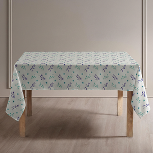 Reusable Cotton Dining <b>Tablecloth</b> Lightweight Wrinkle-Free and Machine <b>Washable</b> Perfect for Kitchen And Dining Room - Product Image 3