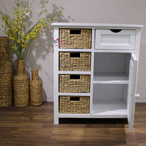 Artex Dong Thap Factory's Natural Seagrass Water Hyacinth Storage <b>Cabinet</b> Shelf Handicraft Products for <b>Garage</b> Organization - Product Image 2