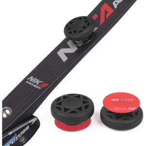 Paquete de 2 Estabilizadores de Arco Compuesto Juvenil, Amortiguador de Vibraciones de Goma Sólida para Palas de Arco, Equipo Optimizado para Tiro con Arco - Product Image 3
