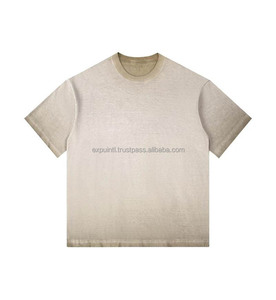 เสื้อยืดซักกรดผ้าฝ้าย100% ตามสั่งสำหรับผู้ชายและผู้หญิง - Product Image 6