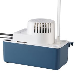 Pompa di Scarico Condensa Automatica da 1/33 HP, 100 GPH, Sollevamento 22 ft, Interruttore di Sicurezza 115V, Tubo da 20 ft per Componenti Climatizzatore - Product Image 1
