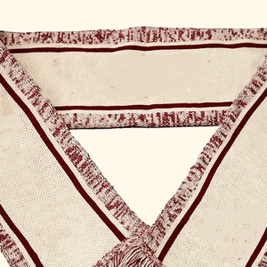 Ensemble Écharpe, Bonnet et Gants d'Hiver Delta Sigma Theta DST Sorority, Jacquard Personnalisé, Long, 100% Acrylique, Tricot Chaud, Ensemble Cadeau - Product Image 3