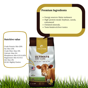 Mejor Alimento Seco para Vacas 50kg – Nutrición de Cuidado Superior para <span class=keywords><strong>Ganado</strong></span> Lechero - Product Image 4