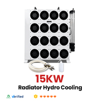 Système de refroidissement par eau avec radiateur hydro-refroidissant 15 kW pour ferme minier ASIC