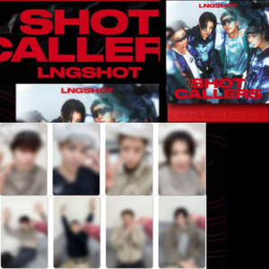 LNGSHOT EP ALBUM SHOT CALLERS [ÉVÉNEMENT DE TIRAGE AU SORT] Livre électronique K-Pop (CD) avec matériaux papier et plastique, en coréen, toutes versions - Product Image 1