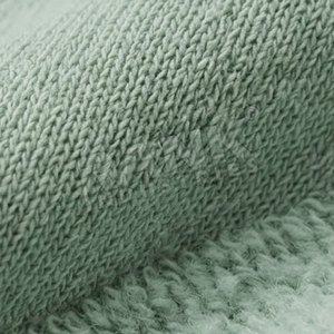 Sudadera con Capucha Verde Claro para Mujer, Color Sólido, Manga Larga, Tejida, Corte Regular, Estilo Casual, Ropa de Otoño - Product Image 5