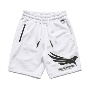 Shorts d'été personnalisés avec logo brodé pour hommes, style technique, grandes tailles, vente en gros - Product Image 2