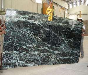 Losas de Mármol Verde Premium con Acabado Pulido para Pisos y Paredes de Cocina, Comedor y Sala de Estar - Azulejos Duraderos de Diseño Moderno - Product Image 2