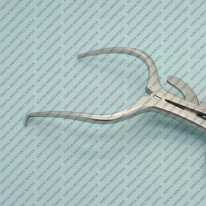 Rétracteur Gelpi 5,5 pouces 1x1 à pointes acérées auto-serrantes, instrument chirurgical général pour l'exposition des plaies et la rétraction des tissus mous - Product Image 2