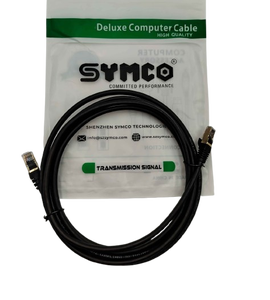 Cable de Red Ethernet RJ45 Cat7 de 3 Metros SYMCO, Cable de Comunicación para Computadora, Router, Conexión LAN y Oficina - Product Image 1