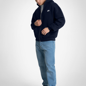 Ventes en gros de sweats à capuche surdimensionnés pour hommes avec impression personnalisée, 450 GSM, en molleton de coton, logo de marque privée, streetwear, haute qualité, en vrac - Product Image 2