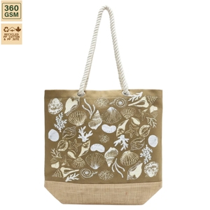 Sac de plage en toile de coton non laminée de 12 onces, sac de voyage de plage 44x45x15 cm, logo personnalisé, vente en gros, OEM, marque privée, modèle SNC50 - Product Image 1