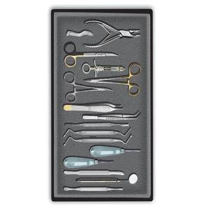 Ensemble d'instruments de chirurgie parodontale, outils de chirurgie dentaire pour interventions parodontales, 15 pièces, par GS - Product Image 5
