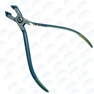 Pince coupe-fil manuelle en acier inoxydable à extrémité distale de sécurité Instrument orthodontique dentaire Pointe TC Instruments chirurgicaux dentaires - Product Image 6