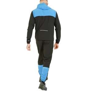 Survêtement personnalisé pour hommes, tenues coupe-vent en nylon, ensemble de veste de sport, survêtement de jogging à demi fermeture éclair pour hommes, 2026 - Product Image 3