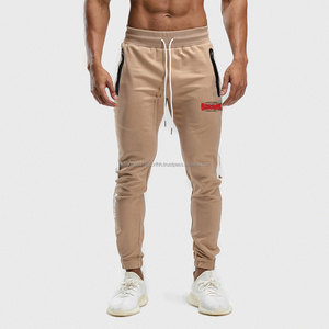 Pantalon de sport pour homme, flambant neuf, en coton extensible, style décontracté, pour jogging, fitness, exercices, collection automne - Product Image 1