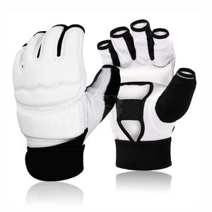 Équipement de boxe professionnel, gants en cuir MMA, demi-doigts, cuir de vache véritable, gants MMA durables, 2026 - Product Image 6