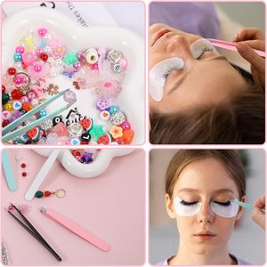 12 pinces à épiler professionnelles en acier inoxydable à double face et inclinées – pour les sourcils, les poils du visage, les poils incarnés et les extensions de cils - Product Image 3