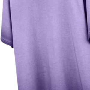 T-shirt Oversize Long Uni 100% Coton Streetwear Personnalisable avec Logo Avant Manches Courtes 220g Vierge OEM - Product Image 3