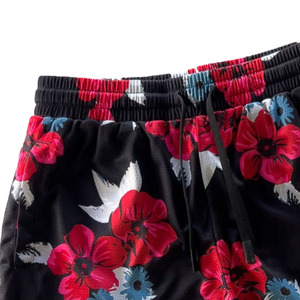 2026 Custom Floral Mesh Basketball Shorts Quick Dry Unisex <b>Athletic</b> Gym Shorts OEM ODM Sublimation Sportswear - Product Image 3