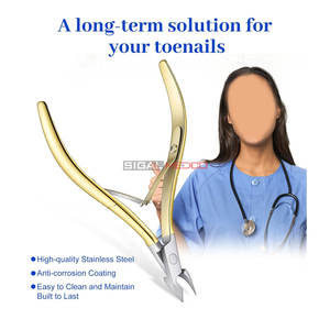 Coupe-cuticules à mâchoires larges pour ongles incarnés, coupe-ongles pour ongles épais, pour doigts, bébés, seniors, hommes, femmes, usage intensif - Product Image 5