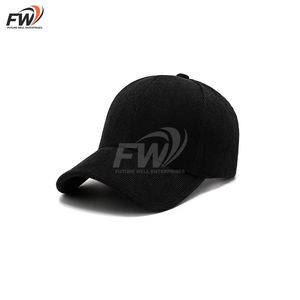 Gorra Deportiva Lisa Personalizada de Alta Calidad, Precio al por Mayor, Gorra de Béisbol Clásica Estructurada de 6 Paneles, 100% Algodón - Product Image 1