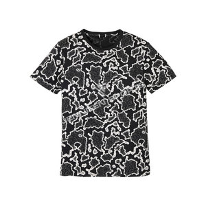 เสื้อยืดแขนสั้นผู้ชาย ผ้าคอตตอน/โพลีเอสเตอร์ พิมพ์ลาย แห้งเร็ว น้ำหนักเบา ระบายอากาศดี ไม่เป็นขุย เป็นมิตรกับสิ่งแวดล้อม  รับสกรีนโลโก้ - Product Image 1