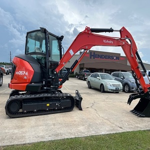 รถขุดขนาดเล็กมือสองคุณภาพสูง Kubota KX057-5 KX057-4 ของญี่ปุ่น พร้อมระบบเปลี่ยนอุปกรณ์ไฮดรอลิกอย่างรวดเร็ว มีจำหน่าย - Product Image 6
