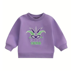 Vêtements décontractés pour enfants en bas âge, garçons et filles, ensembles de survêtements d'hiver chauds pour enfants, en molleton de coton, couleurs personnalisées, haute qualité, séchage rapide - Product Image 1