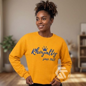 Sudadera Personalizada de Algodón y Felpa Bordada de Alta Calidad para Mujer, con el Logotipo de la Hermandad Sigma Gamma Rho, Ropa Griega - Product Image 4