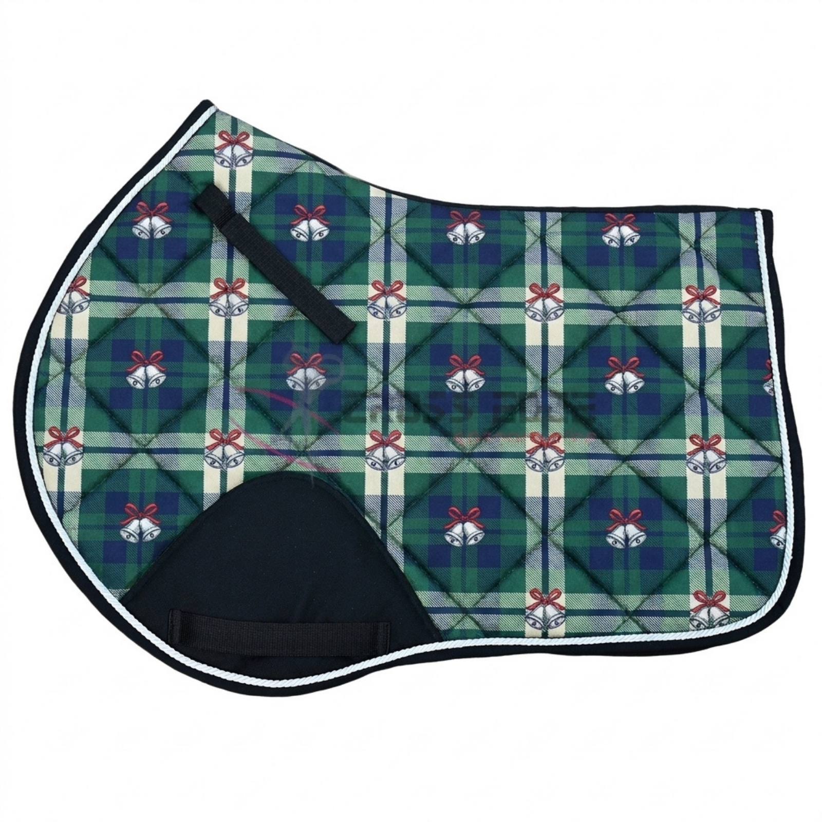 Tapis de selle vert