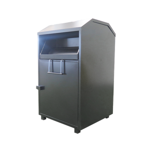 Bac <span class=keywords><strong>de</strong></span> recyclage intelligent pour <span class=keywords><strong>vêtements</strong></span> d'occasion, grande capacité, en métal, pour la collecte <span class=keywords><strong>de</strong></span> <span class=keywords><strong>vêtements</strong></span> en vrac - Product Image 5