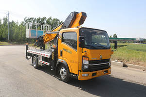 HOWO 23M, 27m, <span class=keywords><strong>30M</strong></span>, แพลตฟอร์มการทำงานทางอากาศรถบรรทุกถังเก็บเชอร์รี่ - Product Image 3