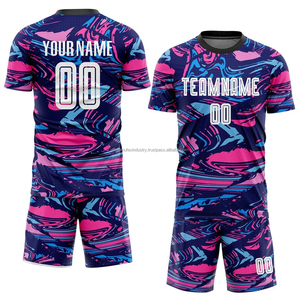 Impression de logo personnalisée professionnelle sur uniforme de football pour adultes - Haute qualité, manches courtes, léger, séchage rapide, respirant, imperméable - Product Image 5