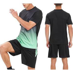 Custom Sublimation Soccer Uniform Set Breathable Quick Dry Football Jersey And <b>Shorts</b> Teamwear OEM Manufacturer - Product Image 1