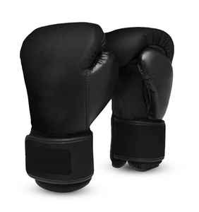 Guantes de Boxeo Unisex Hechos a Medida, Duraderos, de PU, que Absorben la Humedad, con Cierre de Gancho y Bucle, Diseño sin Cordones, para Gimnasio y Uso en Exteriores, Nuevos - Product Image 1