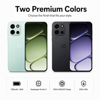 Vente en gros de smartphones OnePlus Nord 6 version mondiale 5G d'origine, Snapdragon 8s Gen 4, 7500 mAh, 80 W, 165 Hz AMOLED NFC