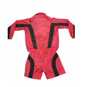 Chándal Personalizado de Spandex/Algodón Grueso, Ecológico, Transpirable, para Hombre, Chaqueta y Pantalones Impermeables con Diseño de Parches - Product Image 2