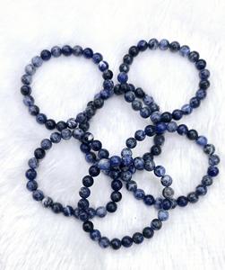 Indian Exporter of Authentic Certified Sphatik <b>Clear</b> <b>Quartz</b> <b>Bracelet</b> 8 mm Stone Spiritual Jewelry Available At Reasonable Price - Product Image 2