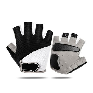 Gants de cyclisme professionnels mi-doigts avec paume rembourrée, respirants, pour le vélo, l'entraînement en extérieur et le fitness - Product Image 1