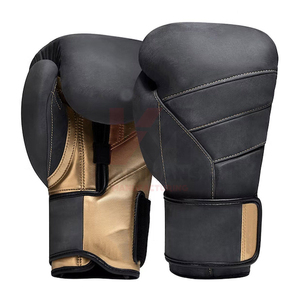 Premium Leather MMA <b>Gloves</b> Open Finger Adjustable Wrist Protective <b>Gloves</b> for Training Sparring and Competition for Men - Product Image 1